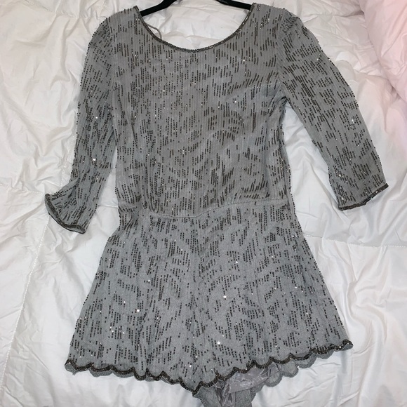 Free People Dresses & Skirts - Free People sequin romper Free People Dresses & Skirts - Free People sequin romper